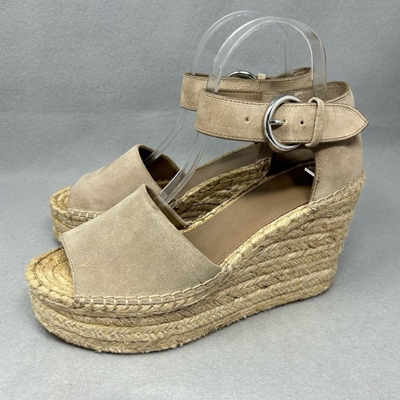 Marc Fisher Alida Sandal Taupe Womens Size 9. - Picture 4 of 13